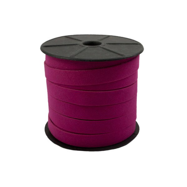 Carnaza 12 mm (Cuero Chino) Fucsia